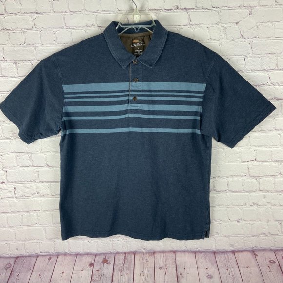 BUNDLED Bob Timberlake Blue Polo Sz: Large and FREE Izod Plaid Shorts Sz:34 - Picture 1 of 13